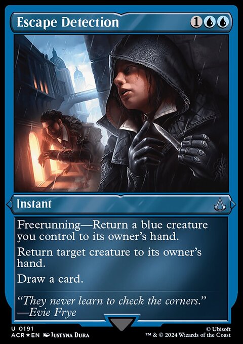 Escape Detection (Foil Etched) [Assassin's Creed]