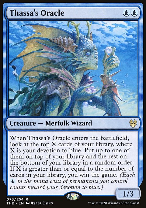 Thassa's Oracle [Theros Beyond Death Prerelease Promos]