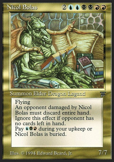 Nicol Bolas [Legends]