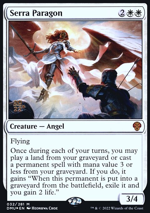 Serra Paragon [Dominaria United Prerelease Promos]
