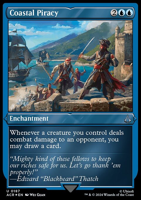 Coastal Piracy (Foil Etched) [Assassin's Creed]