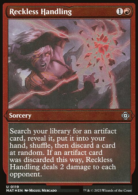 Reckless Handling (Foil Etched) [March of the Machine: The Aftermath]