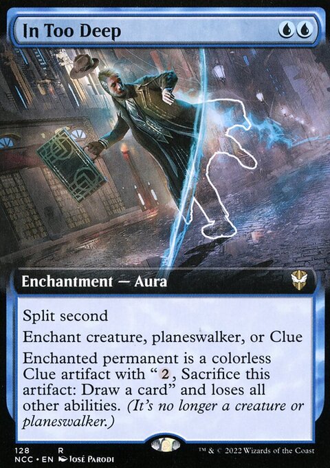 In Too Deep (Extended Art) [Streets of New Capenna Commander]