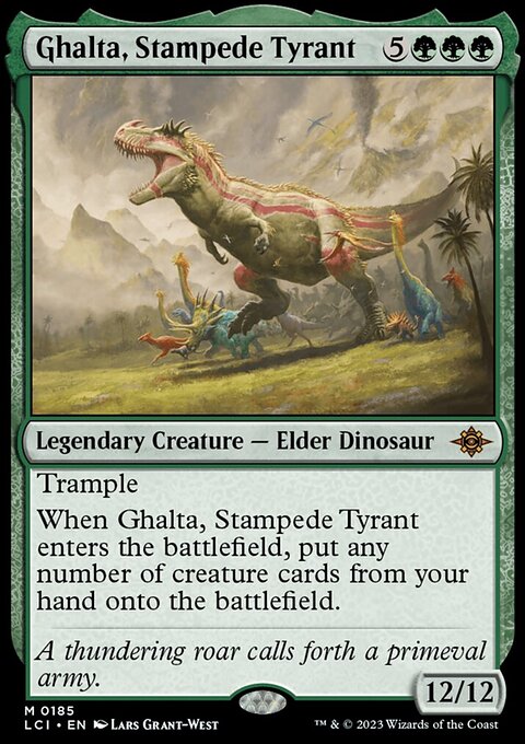 Ghalta, Stampede Tyrant [The Lost Caverns of Ixalan]