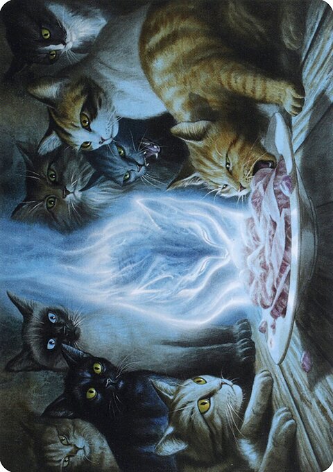 Can't Stay Away Art Card [Innistrad: Midnight Hunt Art Series]