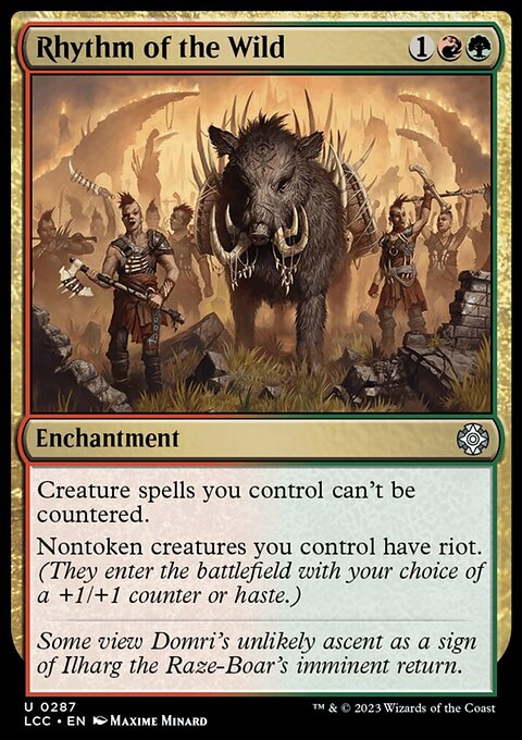 Rhythm of the Wild [The Lost Caverns of Ixalan Commander]