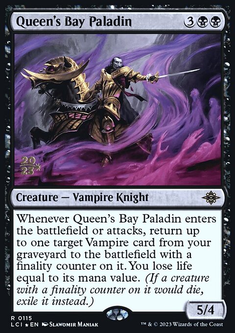 Queen's Bay Paladin [The Lost Caverns of Ixalan Prerelease Cards]