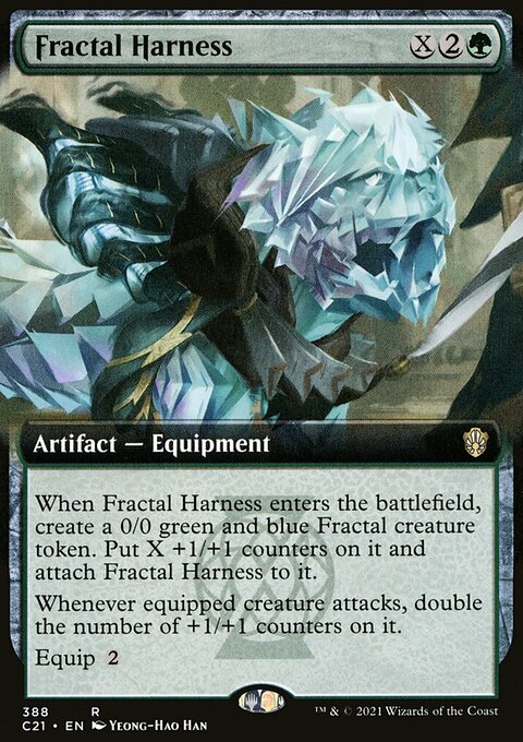 Fractal Harness (Extended Art) [Commander 2021]
