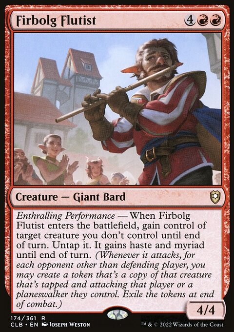 Firbolg Flutist [Commander Legends: Battle for Baldur's Gate]