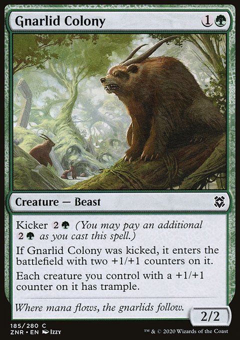 Gnarlid Colony [Zendikar Rising]