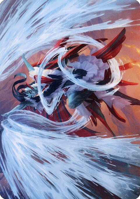 Torrent Sculptor Art Card [Strixhaven: School of Mages Art Series]