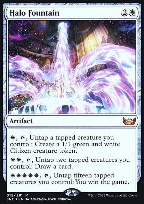 Halo Fountain [Streets of New Capenna Prerelease Promos]