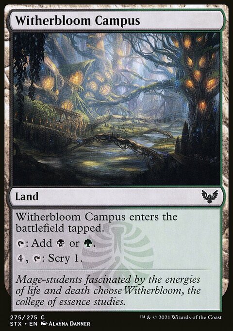 Witherbloom Campus [Strixhaven: School of Mages]