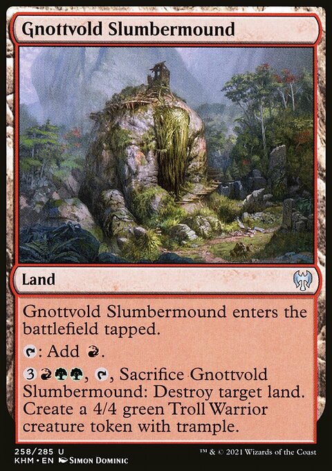 Gnottvold Slumbermound [Kaldheim]