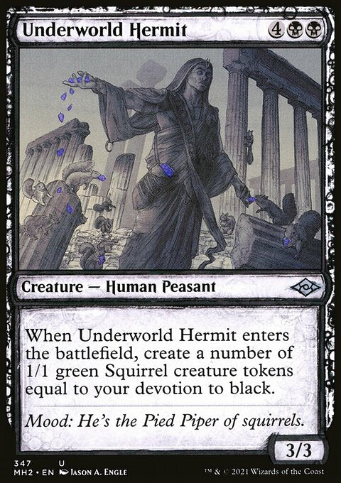 Underworld Hermit (Sketch) [Modern Horizons 2]