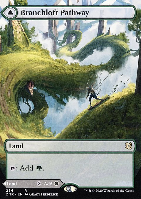 Branchloft Pathway // Boulderloft Pathway (Borderless Alternate Art) [Zendikar Rising]