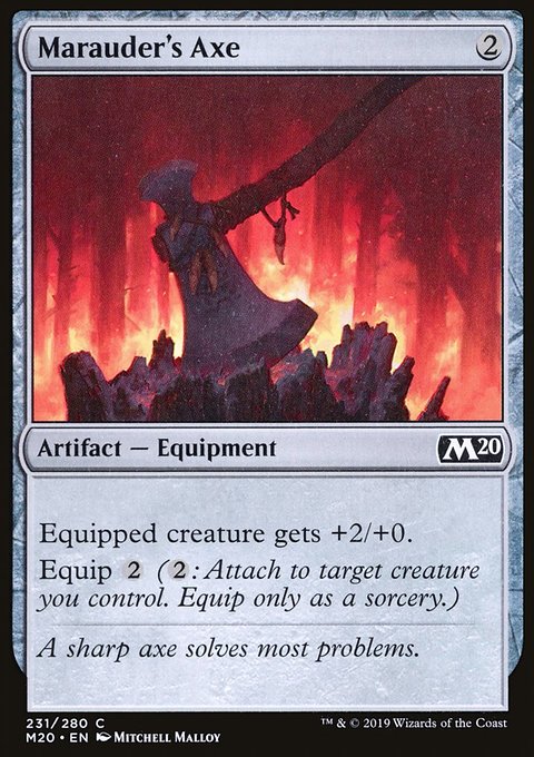 Marauder's Axe [Core Set 2020]