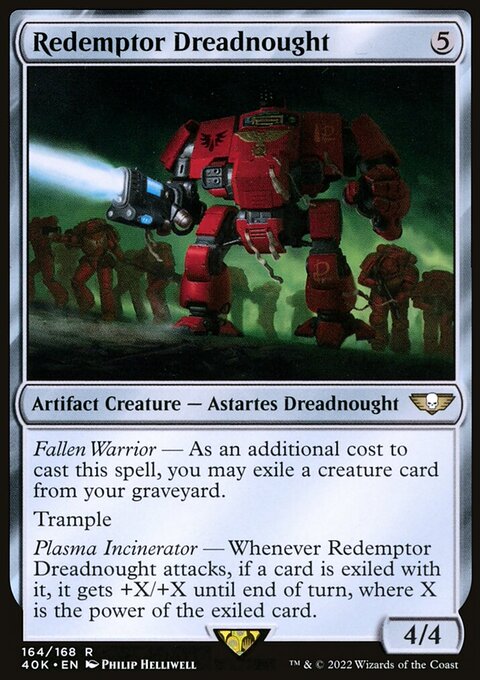 Redemptor Dreadnought (Surge Foil) [Warhammer 40,000]