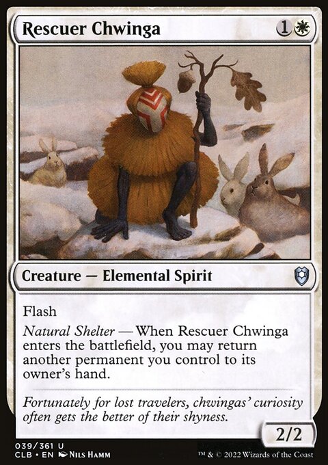 Rescuer Chwinga [Commander Legends: Battle for Baldur's Gate]