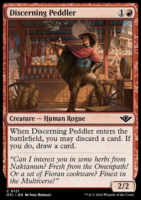 Discerning Peddler [Outlaws of Thunder Junction]