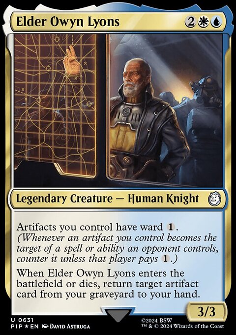 Elder Owyn Lyons (Surge Foil) [Fallout]