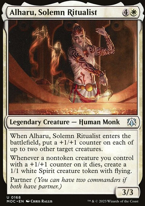 Alharu, Solemn Ritualist [March of the Machine Commander]