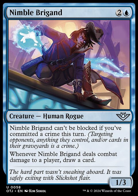 Nimble Brigand [Outlaws of Thunder Junction]