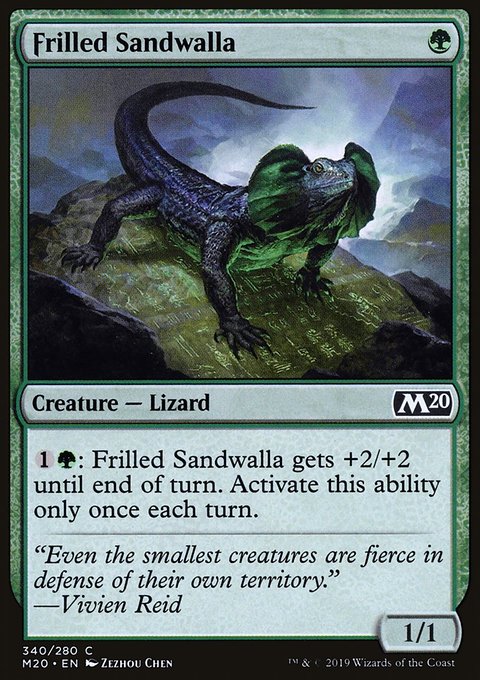 Frilled Sandwalla [Core Set 2020]