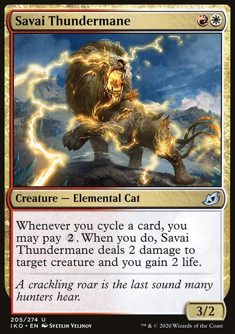 Savai Thundermane [Ikoria: Lair of Behemoths]