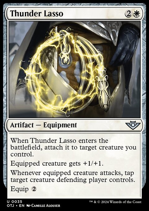 Thunder Lasso [Outlaws of Thunder Junction]
