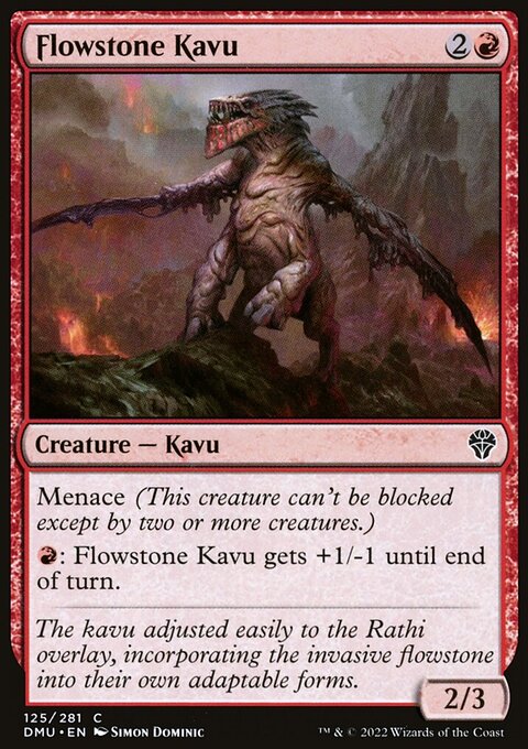 Flowstone Kavu [Dominaria United]