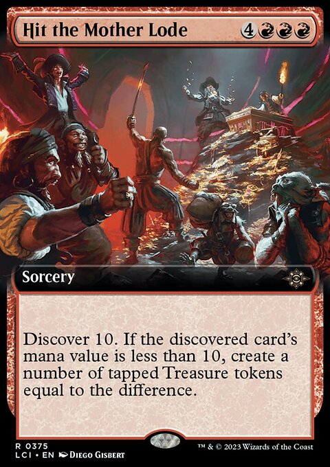 Hit the Mother Lode (Extended Art) [The Lost Caverns of Ixalan]