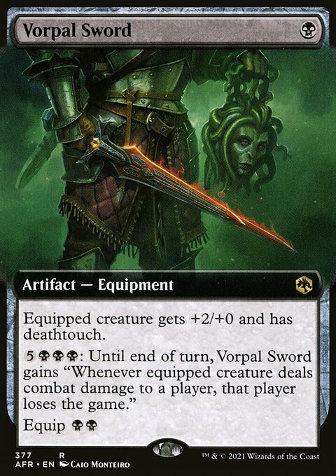 Vorpal Sword (Extended Art) [Dungeons & Dragons: Adventures in the Forgotten Realms]