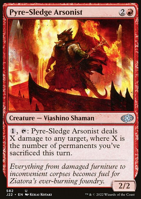 Pyre-Sledge Arsonist [Jumpstart 2022]