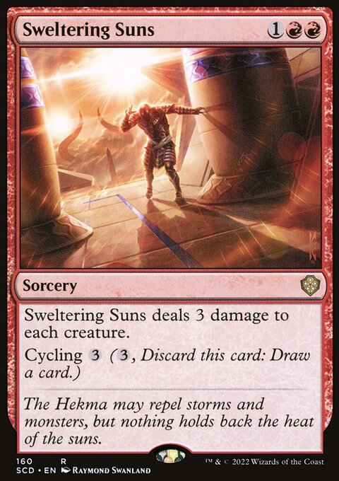 Sweltering Suns [Starter Commander Decks]