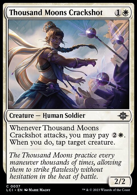 Thousand Moons Crackshot [The Lost Caverns of Ixalan]