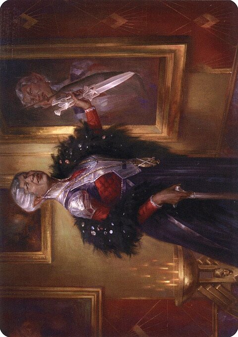 Evelyn, the Covetous Art Card [Streets of New Capenna Art Series]