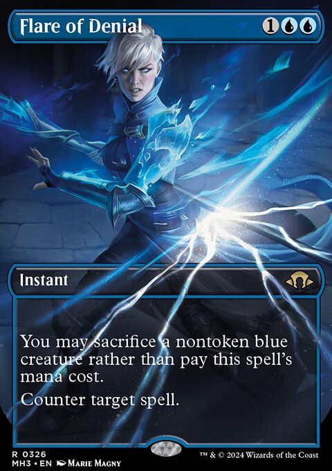 Flare of Denial (Borderless) [Modern Horizons 3]