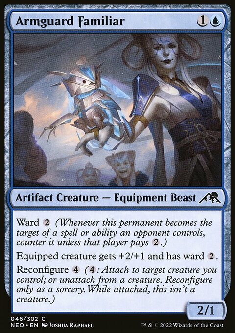 Armguard Familiar [Kamigawa: Neon Dynasty]