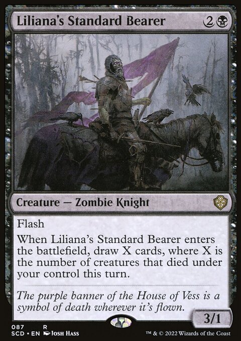 Liliana's Standard Bearer [Starter Commander Decks]