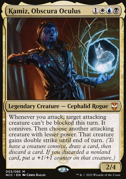 Kamiz, Obscura Oculus [Streets of New Capenna Commander]