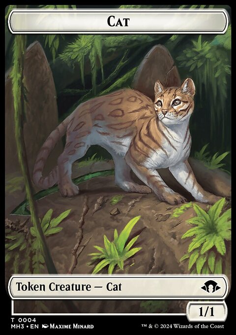 Cat Token [Modern Horizons 3 Tokens]