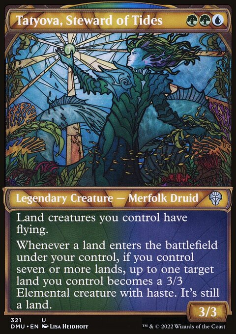 Tatyova, Steward of Tides (Showcase) [Dominaria United]