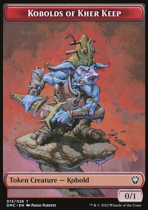 Kobolds of Kher Keep Token [Dominaria United Commander Tokens]
