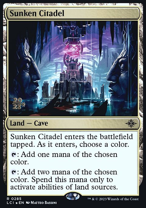 Sunken Citadel [The Lost Caverns of Ixalan Prerelease Cards]