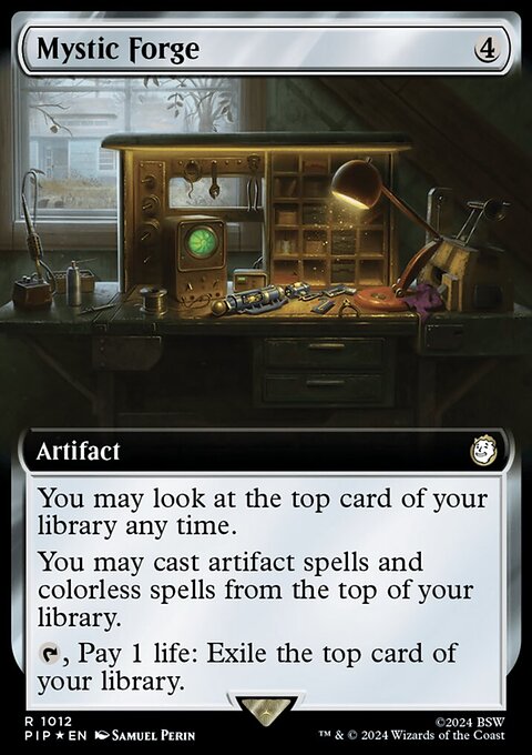 Mystic Forge (Extended Art) (Surge Foil) [Fallout]