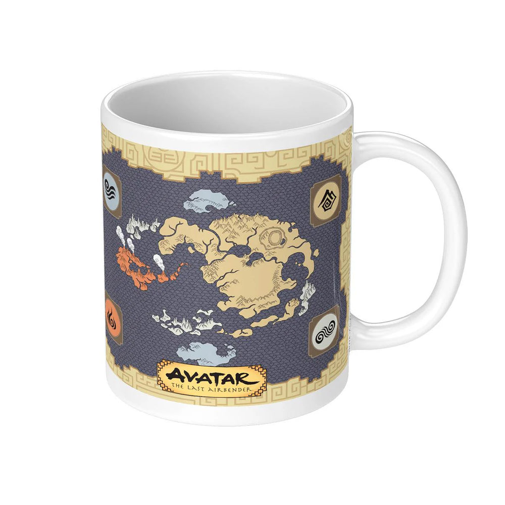 Avatar: The Last Airbender - Map - White Mug