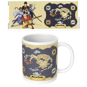 Avatar: The Last Airbender - Map - White Mug