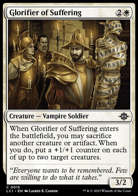 Glorifier of Suffering [The Lost Caverns of Ixalan]