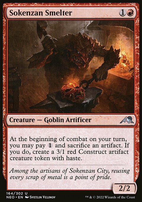 Sokenzan Smelter [Kamigawa: Neon Dynasty]